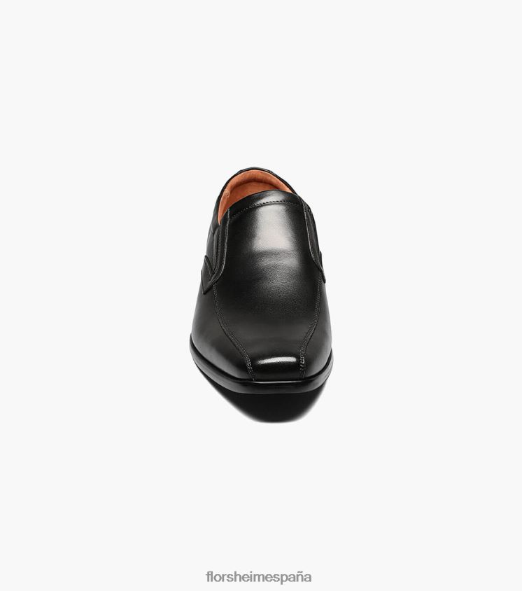 Deslizamiento de puntera de bicicleta Postino 2 Florsheim hombres LPVB4P195 calzado negro liso - Imagen 6
