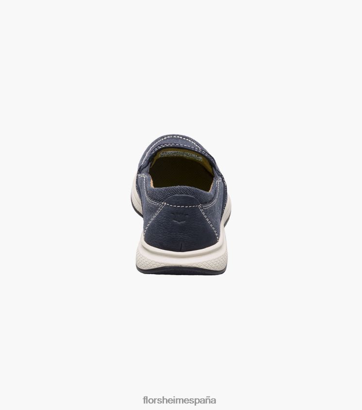 empresa jr. slip veneciano de lona Florsheim niños LPVB4P481 calzado Armada - Imagen 7