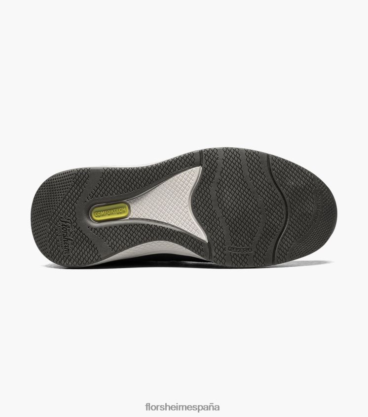 empresa jr. slip veneciano de lona Florsheim niños LPVB4P482 calzado gris - Imagen 3