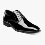 esmoquin puntera lisa oxford Florsheim hombres LPVB4P176 calzado charol negro