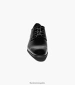 esmoquin puntera lisa oxford Florsheim hombres LPVB4P176 calzado charol negro - Imagen 6