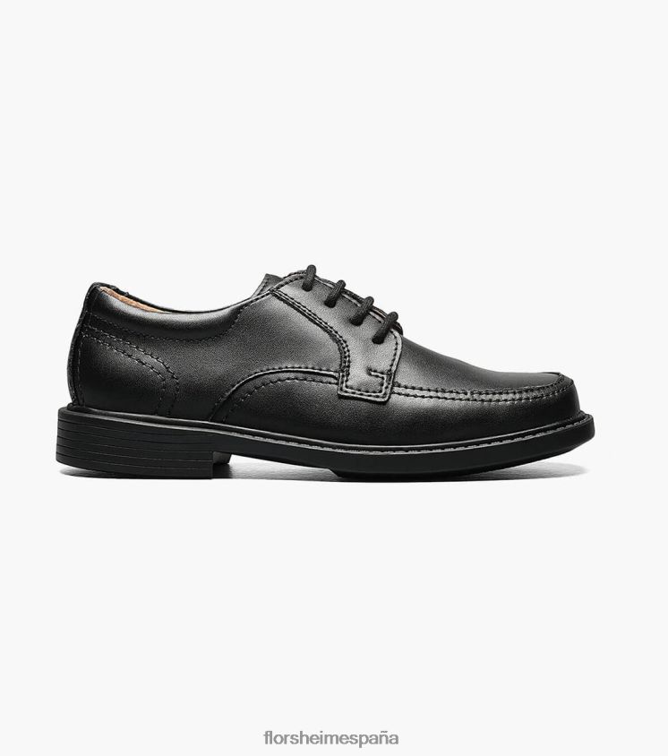 facturación jr. ii moc toe oxford Florsheim niños LPVB4P493 calzado negro - Imagen 2