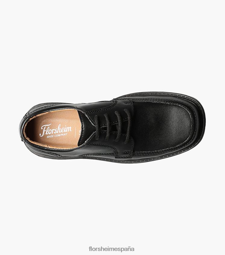 facturación jr. ii moc toe oxford Florsheim niños LPVB4P493 calzado negro - Imagen 4