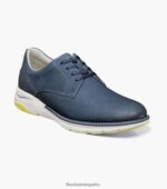 frenzi puntera lisa oxford Florsheim hombres LPVB4P44 calzado nubuck azul marino
