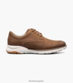 frenzi puntera lisa oxford Florsheim hombres LPVB4P45 calzado moca - Imagen 3