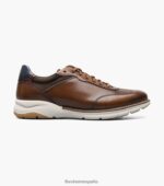 frenzi t-toe oxford Florsheim hombres LPVB4P37 calzado coñac - Imagen 2
