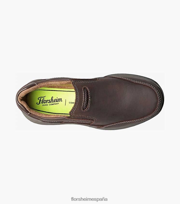 grandes lagos jr. deslizamiento deportivo Florsheim niños LPVB4P448 calzado marrón ch - Imagen 4