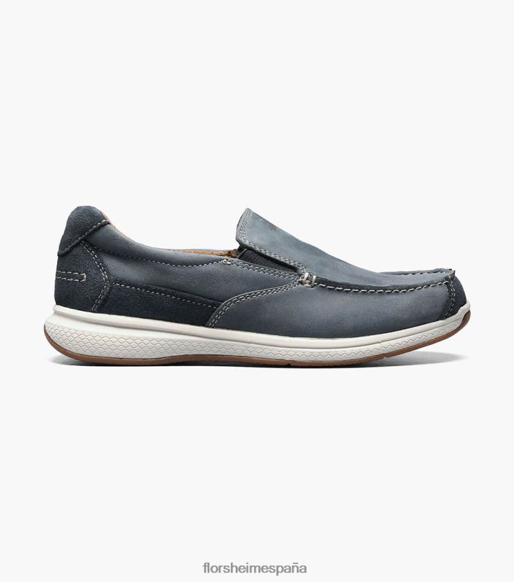 grandes lagos jr. moc toe resbalón en Florsheim niños LPVB4P464 calzado índigo - Imagen 2