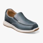 grandes lagos jr. moc toe resbalón en Florsheim niños LPVB4P464 calzado índigo