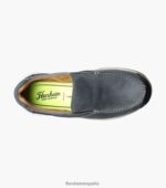grandes lagos jr. moc toe resbalón en Florsheim niños LPVB4P464 calzado índigo - Imagen 4