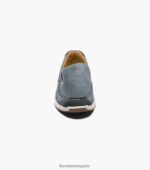 grandes lagos jr. moc toe resbalón en Florsheim niños LPVB4P464 calzado índigo - Imagen 6