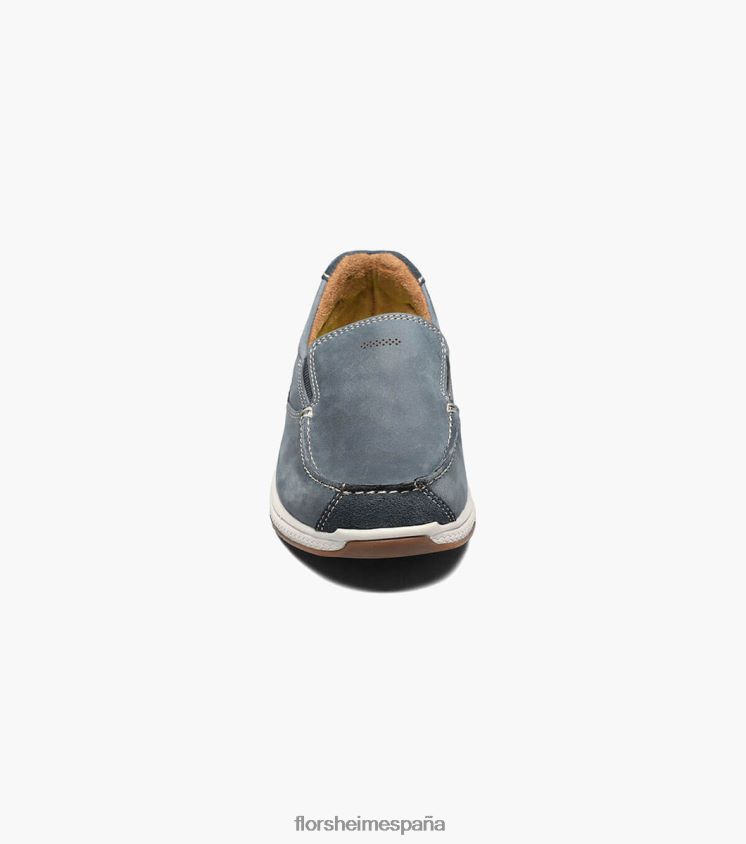 grandes lagos jr. moc toe resbalón en Florsheim niños LPVB4P464 calzado índigo - Imagen 6