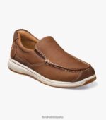 grandes lagos jr. moc toe resbalón en Florsheim niños LPVB4P465 calzado piedra