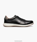 grandes lagos jr. oxford de encaje hasta los dedos Florsheim niños LPVB4P446 calzado negro - Imagen 2