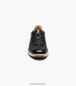 grandes lagos jr. oxford de encaje hasta los dedos Florsheim niños LPVB4P446 calzado negro - Imagen 6
