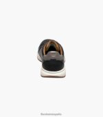 grandes lagos jr. oxford de encaje hasta los dedos Florsheim niños LPVB4P446 calzado negro - Imagen 7