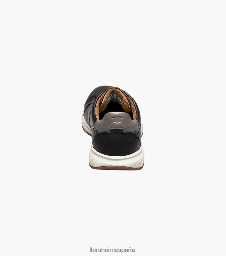 grandes lagos jr. oxford de encaje hasta los dedos Florsheim niños LPVB4P446 calzado negro - Imagen 7