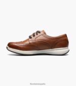 grandes lagos jr. oxford de punta de ala Florsheim niños LPVB4P442 calzado coñac - Imagen 5