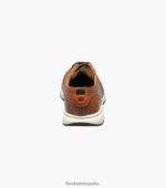grandes lagos jr. oxford de punta de ala Florsheim niños LPVB4P442 calzado coñac - Imagen 7