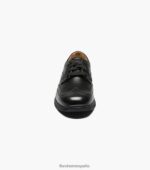 grandes lagos jr. oxford de punta de ala Florsheim niños LPVB4P443 calzado negro - Imagen 6