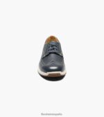 grandes lagos jr. oxford de punta de ala Florsheim niños LPVB4P444 calzado Armada - Imagen 6