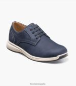 grandes lagos jr. oxford de punta plana Florsheim niños LPVB4P501 calzado Armada