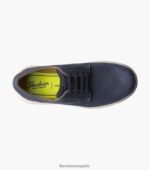 grandes lagos jr. oxford de punta plana Florsheim niños LPVB4P501 calzado Armada - Imagen 4