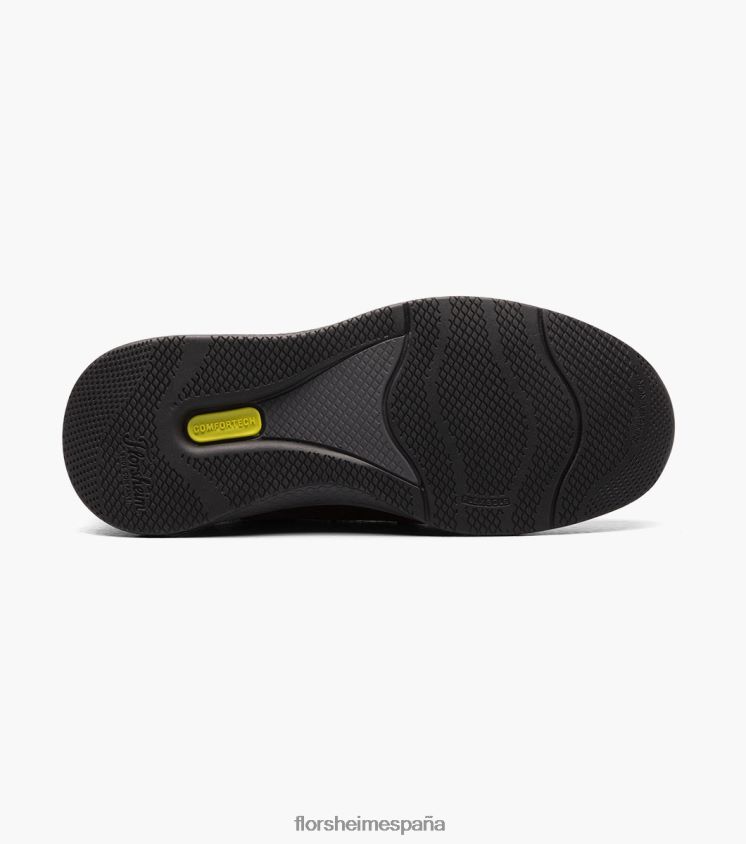 grandes lagos jr. oxford de punta plana Florsheim niños LPVB4P503 calzado negro - Imagen 3