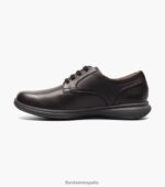 grandes lagos jr. oxford de punta plana Florsheim niños LPVB4P503 calzado negro - Imagen 5