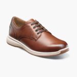 grandes lagos jr. oxford de punta plana Florsheim niños LPVB4P504 calzado coñac
