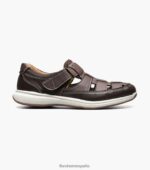 grandes lagos jr. sandalia pescador Florsheim niños LPVB4P469 calzado marrón ch - Imagen 2