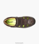 grandes lagos jr. sandalia pescador Florsheim niños LPVB4P469 calzado marrón ch - Imagen 4