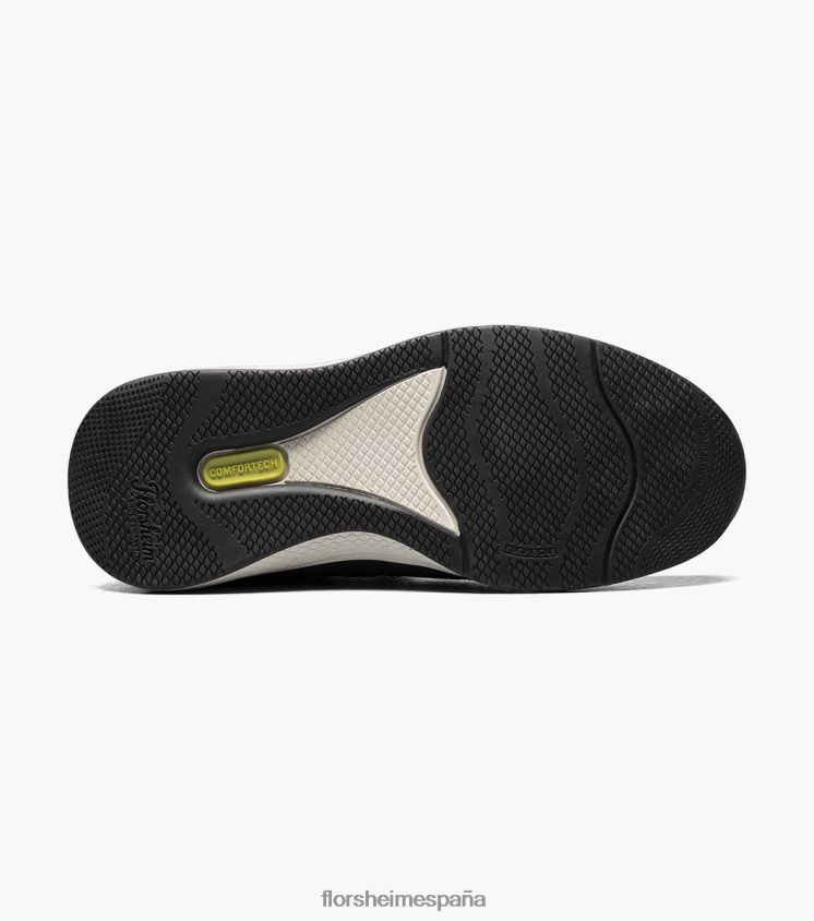 grandes lagos jr. zapatilla de punto con puntera lisa Florsheim niños LPVB4P439 calzado negro - Imagen 3