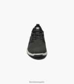 grandes lagos jr. zapatilla de punto con puntera lisa Florsheim niños LPVB4P439 calzado negro - Imagen 6