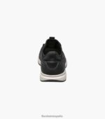 grandes lagos jr. zapatilla de punto con puntera lisa Florsheim niños LPVB4P439 calzado negro - Imagen 7