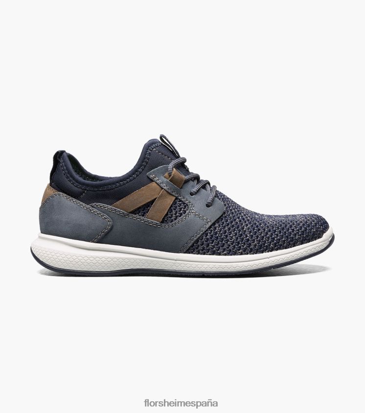grandes lagos jr. zapatilla de punto con puntera lisa Florsheim niños LPVB4P440 calzado Armada - Imagen 2