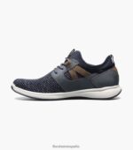 grandes lagos jr. zapatilla de punto con puntera lisa Florsheim niños LPVB4P440 calzado Armada - Imagen 5