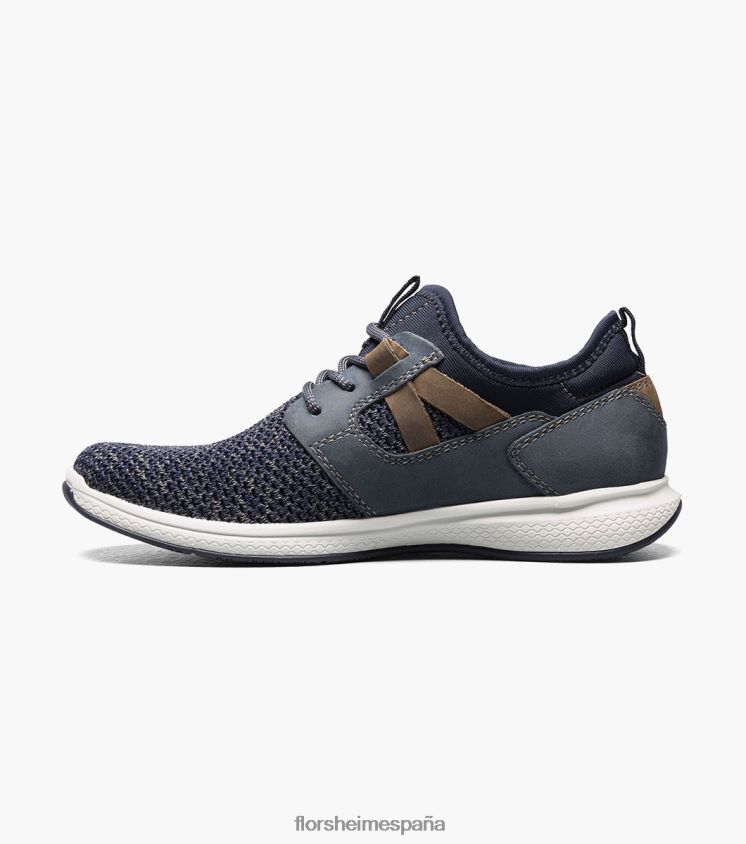 grandes lagos jr. zapatilla de punto con puntera lisa Florsheim niños LPVB4P440 calzado Armada - Imagen 5