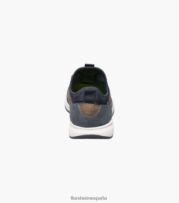 grandes lagos jr. zapatilla de punto con puntera lisa Florsheim niños LPVB4P440 calzado Armada - Imagen 7