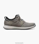 grandes lagos jr. zapatilla de punto con puntera lisa Florsheim niños LPVB4P441 calzado gris - Imagen 2