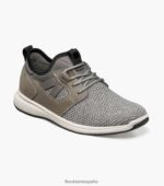 grandes lagos jr. zapatilla de punto con puntera lisa Florsheim niños LPVB4P441 calzado gris