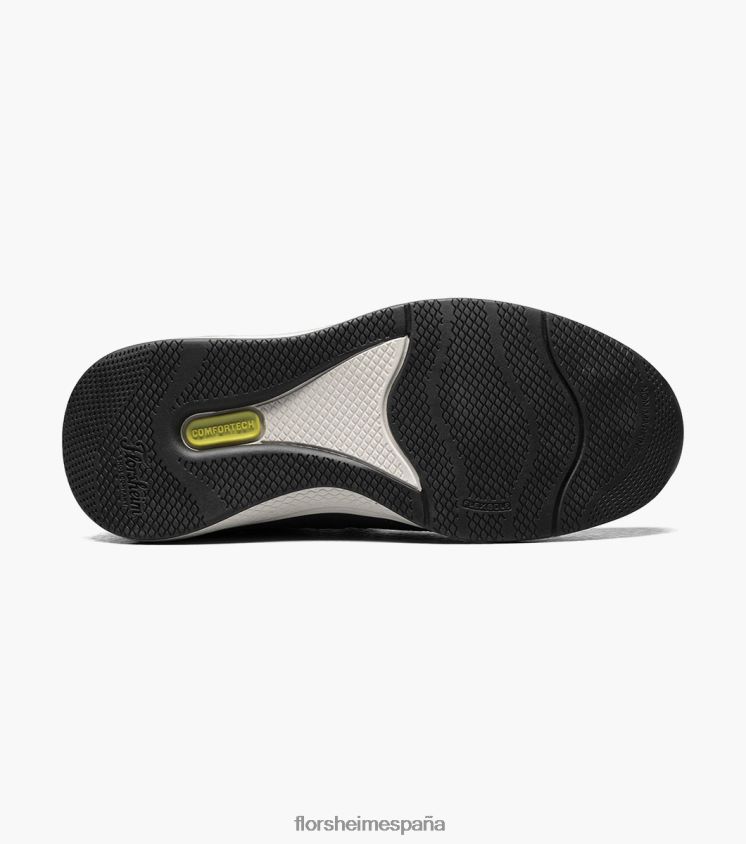 grandes lagos jr. zapatilla de punto con puntera lisa Florsheim niños LPVB4P441 calzado gris - Imagen 3