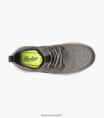 grandes lagos jr. zapatilla de punto con puntera lisa Florsheim niños LPVB4P441 calzado gris - Imagen 4