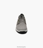 grandes lagos jr. zapatilla de punto con puntera lisa Florsheim niños LPVB4P441 calzado gris - Imagen 6