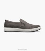 Heist 2 zapatillas sin cordones con punta de mocasín Florsheim hombres LPVB4P297 calzado gris - Imagen 2