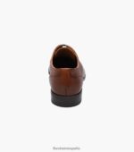jackson puntera lisa oxford Florsheim hombres LPVB4P150 calzado coñac - Imagen 7