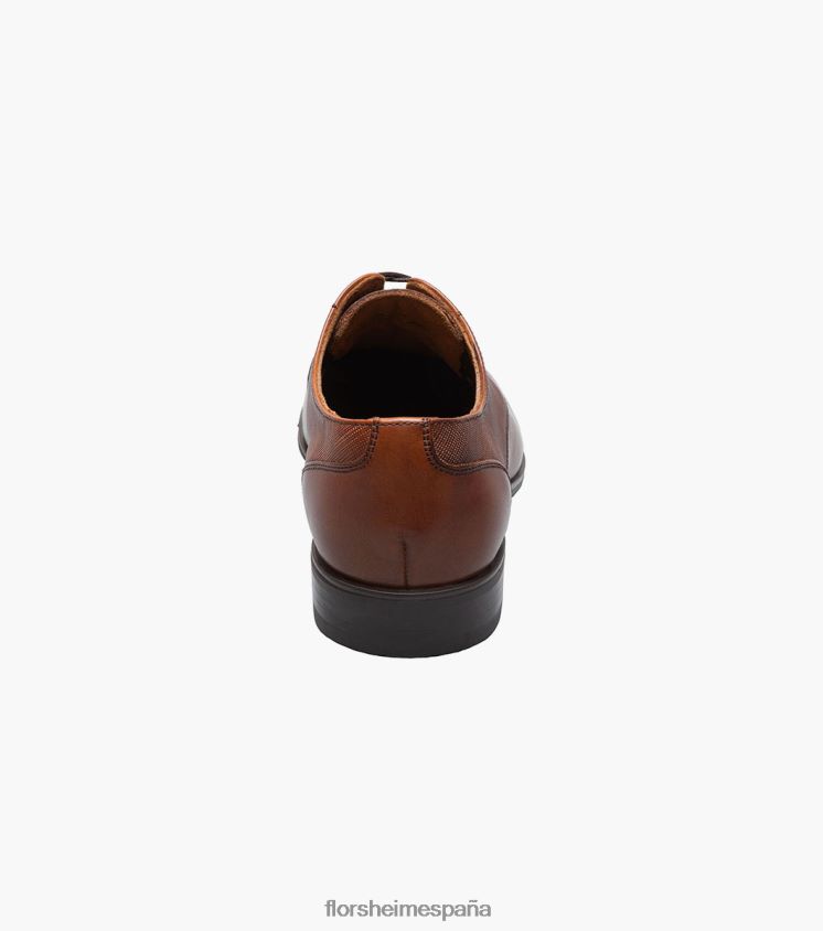 jackson puntera lisa oxford Florsheim hombres LPVB4P150 calzado coñac - Imagen 7