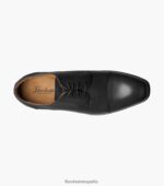 jackson puntera oxford Florsheim hombres LPVB4P152 calzado negro - Imagen 4