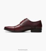 jackson puntera oxford Florsheim hombres LPVB4P153 calzado borgoña - Imagen 5