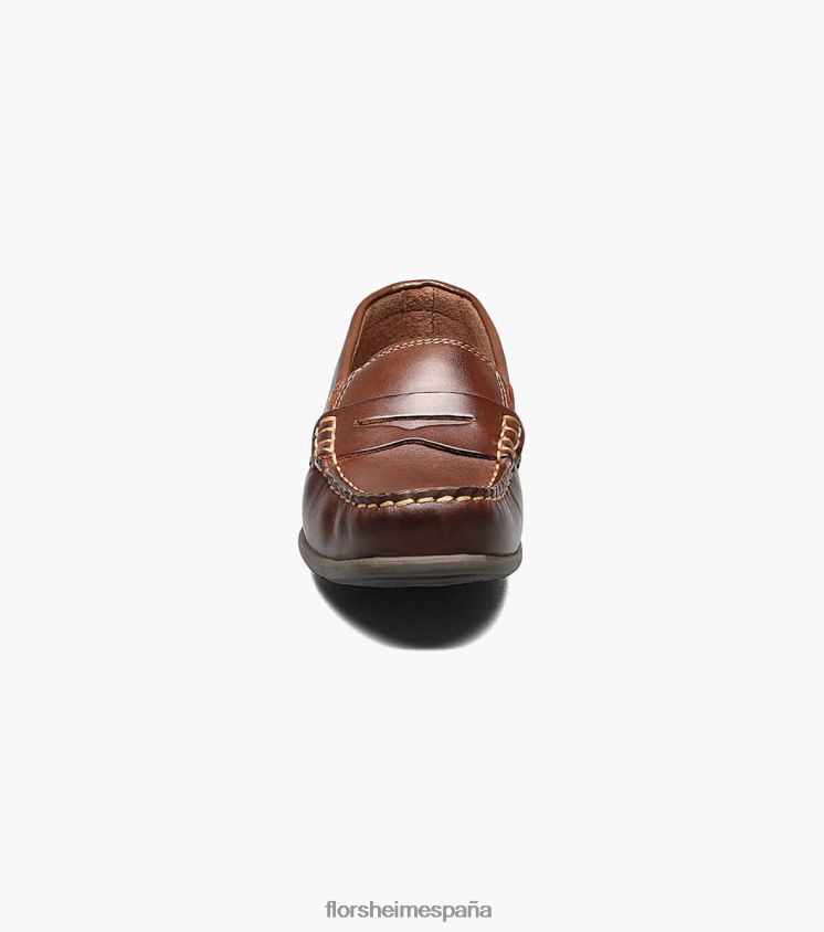 jaspe jr. conductor del penique del dedo del pie del moc Florsheim niños LPVB4P437 calzado marrón - Imagen 6